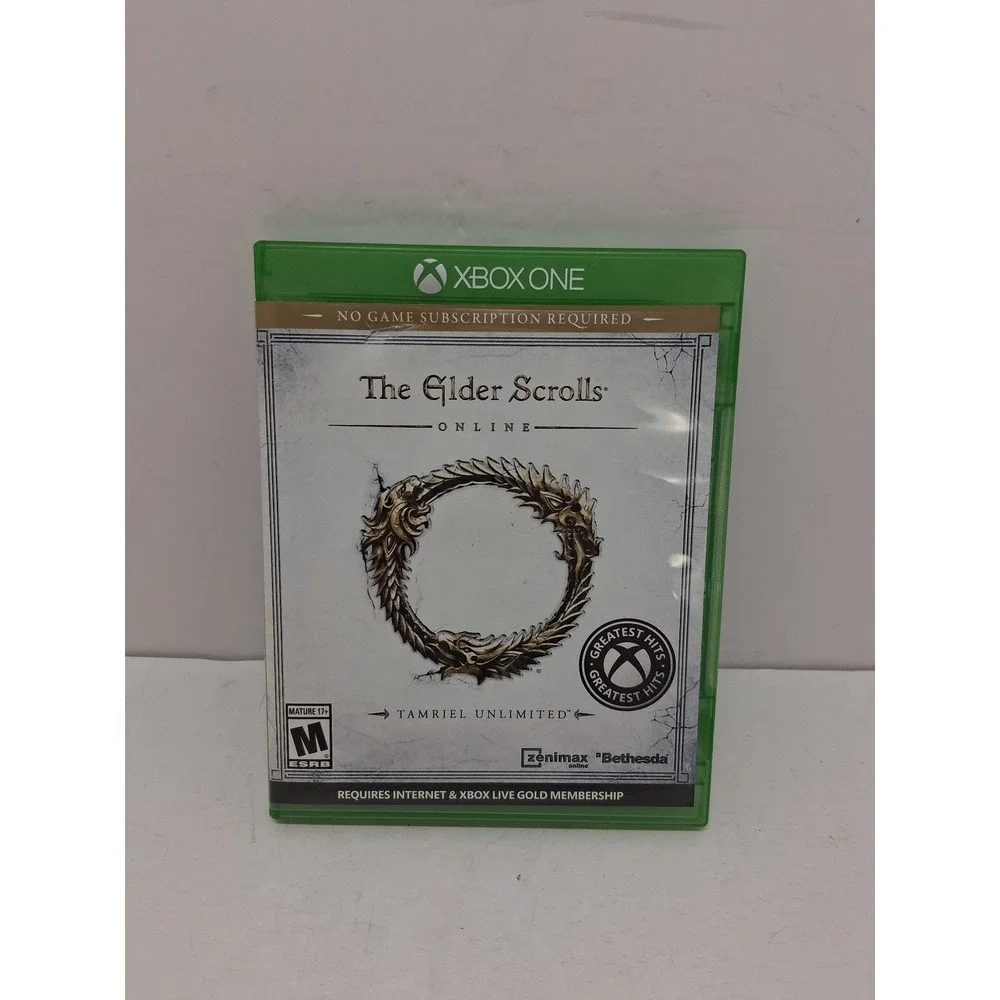 The Elder Scrolls Online Tamriel Unlimited Xbox One Greatest Hits Bethesda RPG
